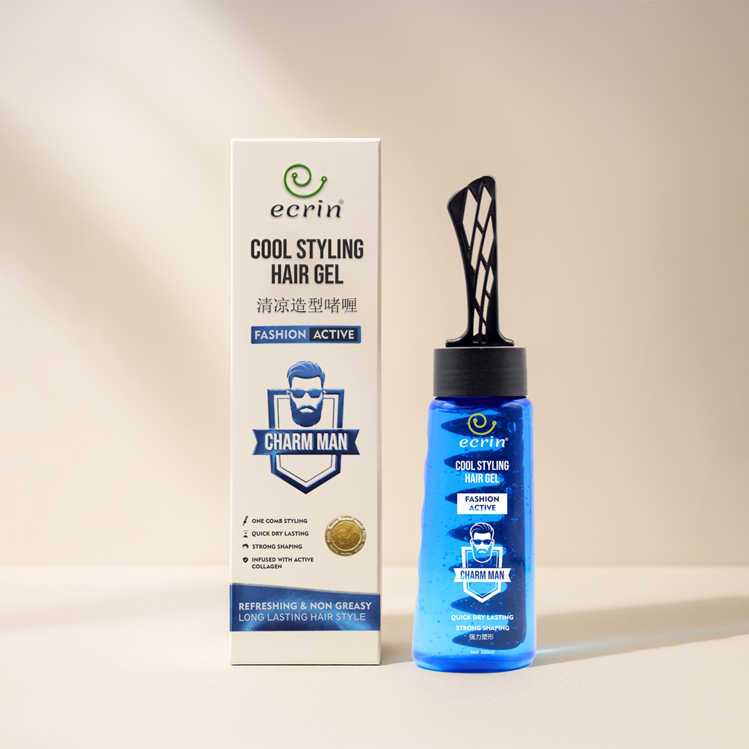 ECRIN COOL STYLING HAIR GEL WITH ACTIVE COLLAGEN - 280ml